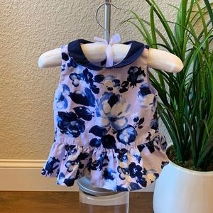Janie and Jack 6-12 month peplum top